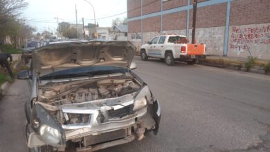Photo of Volcó tras un accidente de tránsito