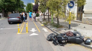 Photo of Motociclista en grave estado tras un accidente