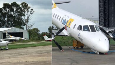 Photo of Un avión aplastó a un mecánico y está en grave estado