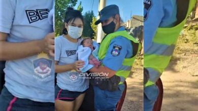Photo of Neuquén: Su bebé no respiraba y lo salvaron unos inspectores de tránsito