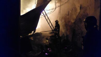 Photo of Incendio total en una maderera