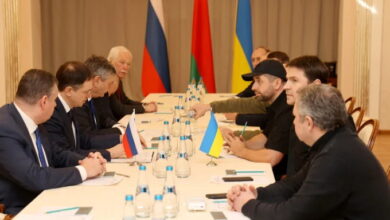 Photo of Ucrania y Rusia se reunieron en un palacio bielorruso