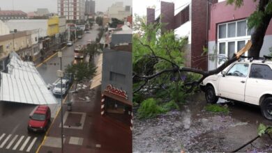 Photo of Una locura: Postales de la tormenta en Bahía y la zona