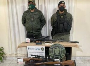 Photo of Secuestraron armas relacionadas a la caza ilegal