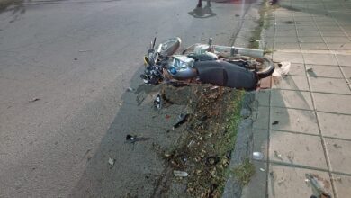 Photo of Así continúa el motociclista que protagonizó un fuerte choque