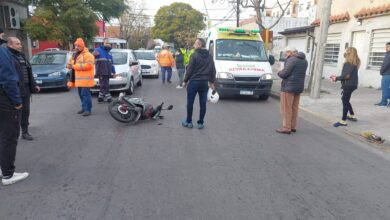Photo of Motociclista chocó contra una camioneta que “frenó de golpe”