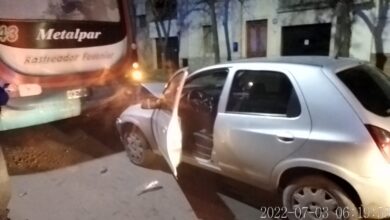 Photo of Madrugada accidentada: dos choques con conductores borrachos