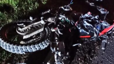 Photo of Un motociclista fue hospitalizado tras chocar con una camioneta