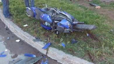 Photo of Motociclista hospitalizado tras un accidente