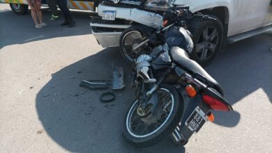 Photo of Tarde accidentada: un motociclista terminó con una fractura de fémur