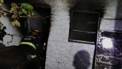 Photo of Hicieron un asado y se les prendió fuego la casa