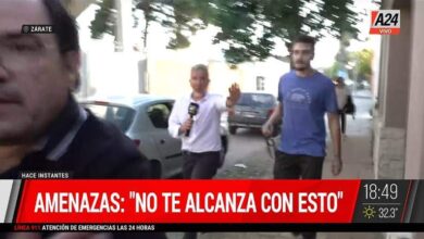 Photo of VIDEO: Familiares de Máximo Thomsen agredieron a periodistas