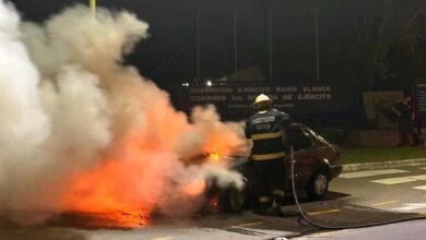 Photo of Conducía su vehículo y se le prendió fuego