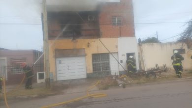 Photo of Pérdidas importantes en una casa tras un incendio