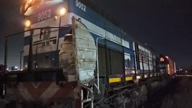 Photo of Tren chocó acoplado de un camion en el Saladero