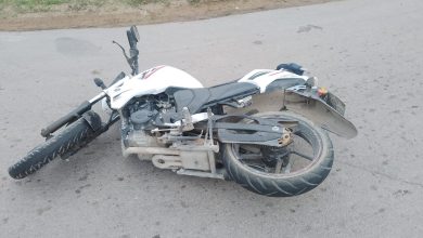 Photo of Motociclista sufrió traumatismo al caerse de la moto