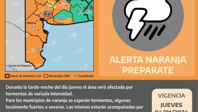 Photo of Rige un alerta naranja por tormentas